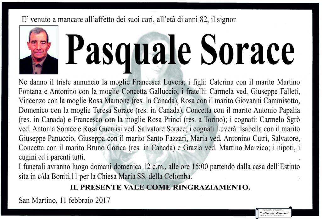 pasquale sorace